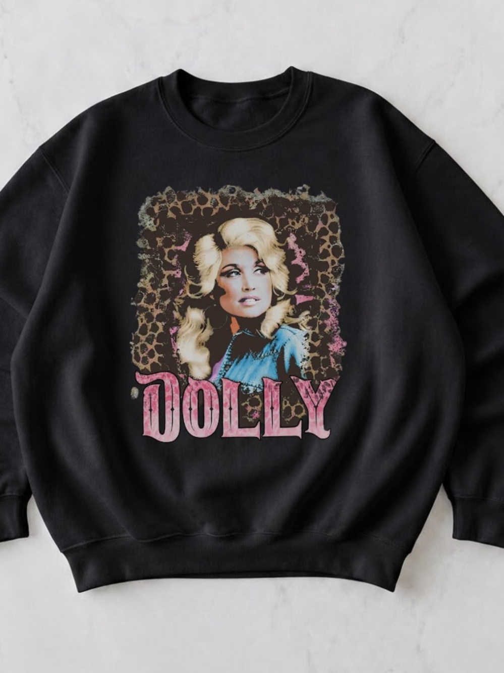 Dolly Parton Memorial Retro 80s Country Music Legend Sweatshirt Miss Our Queens - Picture 2 of 4